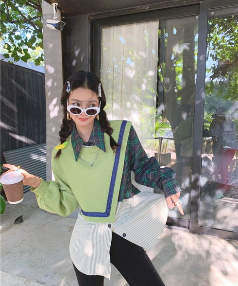 Half Layered Blouse